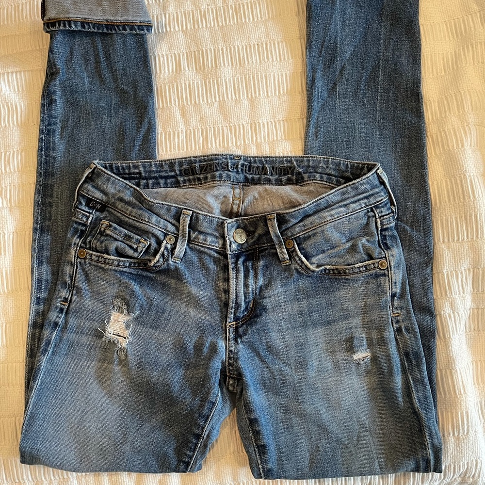 Citizens of Humanity low rise skinny
